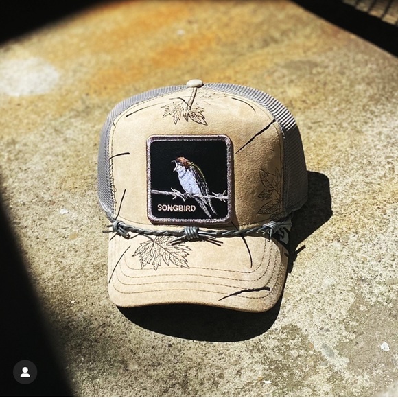 NIB Limited Edition Goorin Brothers “Songbird” Sparrow Trucker Hat - Picture 2 of 2